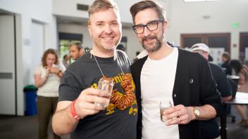 Two attendees